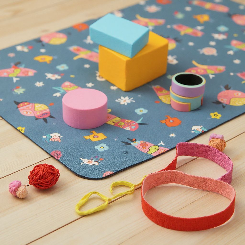 Yoga props for family practice